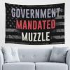 SwpWab Government Mandated Muzzle Home Decoration Tapestries Placed In The Living Room Bedroom Keep Full Load view 1
