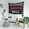 SwpWab Government Mandated Muzzle Home Decoration Tapestries Placed In The Living Room Bedroom Keep Full Load view 3