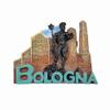 3D Bologna Italy Fridge Magnet Travel Souvenir Refrigerator Decoration Magnetic Sticker Hand Painted Craft view 1