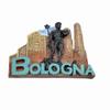 3D Bologna Italy Fridge Magnet Travel Souvenir Refrigerator Decoration Magnetic Sticker Hand Painted Craft view 3