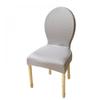 GSGC Chair Covers Dining Chair Slipcovers Chair Protector Cover Modern Round Back Chair Cover Restaurant Thickened Elastic Kitchen Protective Chair Covers Stretch Hotel Banquet Stool Decor Cover view 1