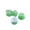 100Pcs Mini Cupcake Liners, Cupcake Baking Cups Wrappers Muffin Baking Cup for Wedding Birthday Party Decoration, 2 x 1.5 x 1.2in(Green) view 3