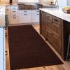 Morefany Outdoor/Indoor 3ft x 59ft Runner Rug, Hallway Custom Sizes Non-Slip Rubber Backing Area Runner Rugs Waterproof Carpet Rugs for Kitchen Entryway Balcony Garage Stair Laundry view 1