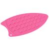 Gavigain Silicone Ironing Mat Non-Slip Heat Resistant Silicone Ironing Mat Ironing Accessories Iron Silicone Mat Safe Iron Cushion for Ironing Clothes at Home(Rose) view 1