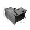 Zerodeko Ergonomic L-shaped Laundry Hamper Compact Staircase Basket Storage Bin for Home view 2