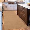 Morefany Outdoor/Indoor 4ft x 17ft Runner Rug, Hallway Custom Sizes Non-Slip Rubber Backing Area Runner Rugs Waterproof Carpet Rugs for Kitchen Entryway Balcony Garage Stair Laundry view 1