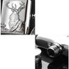 CAFFIA 6oz Hip Flask,Stainless Steel Pocket Container,Portable Pocket Size for Outdoor, Camping Hiking view 3