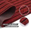 Morefany Outdoor/Indoor 4ft x 8ft Runner Rug, Hallway Custom Sizes Non-Slip Rubber Backing Area Runner Rugs Waterproof Carpet Rugs for Kitchen Entryway Balcony Garage Stair Laundry view 3
