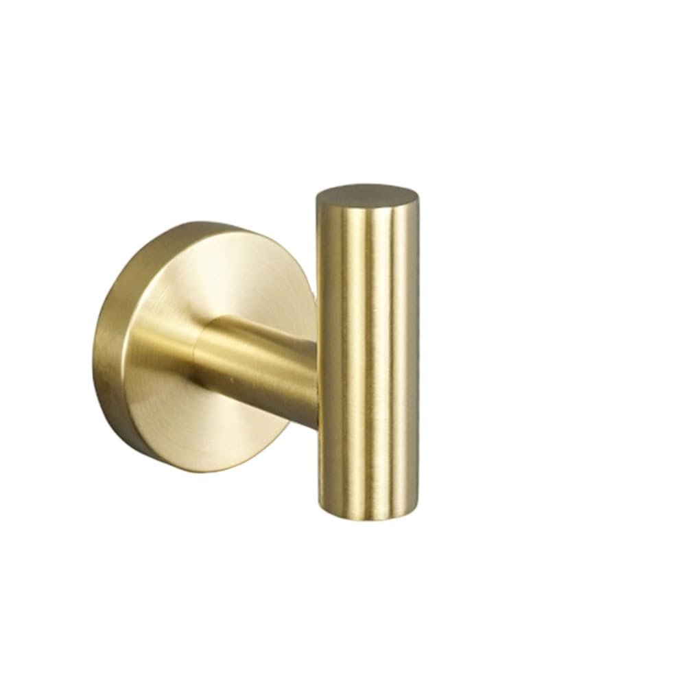 Brushed Gold Bathroom Accessories Toilet Brush Holder Paper Holder Towel Ring Bar Shelf Clothes Hook Soap Dispenser Cup Holder,8