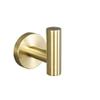 Brushed Gold Bathroom Accessories Toilet Brush Holder Paper Holder Towel Ring Bar Shelf Clothes Hook Soap Dispenser Cup Holder,8 view 1