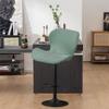 UEMIS Stretch Bar Stools Covers Pub Chair Dining Room Slipcover Seat for Stools Outdoor High Back Swivel Bar Stool Chair Slip Covers Removable Slipcover for Counter Chair Protector 2PCS C view 2