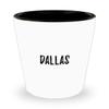 Dallas Shot Glass Custom Name Personalized Gift Idea 1.5 Oz Shotglass view 1