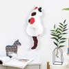 for Creative Wall Clock Naughty for Cat Wag Tail Clocks Quiet Swinging Clock for Home Bedroom Living Room Decoration Clo Swinging Tail Cat Clock view 4