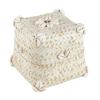 47th & Main Shell Basket Square Woven Bamboo Storage Box with Lid, 5" x 4.5", White view 2