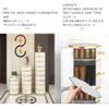 BXKCFYBSQ Round Rotating Shoe Cabinet 360 Storage Lazy Vertical Shoe Rack, Hidden Shoe Rack for Small Space Closet Storage Simple and Modern, Saving Entrance Space (Size : 35x35x86CM) view 4