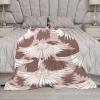 Yinrune Swan Bird Blankets Pink Tassel White Throw Blanket Fuzzy Blanket Super Soft Warm Coral Fleece Blanket for Couch Bed Sofa Cover Chair Great Gift for Friend Men Women 40x50 view 3