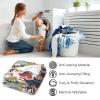 Yinrune Pagoda Blankets White Blue Coral Throw Blanket Chinoiserie Asian Fuzzy Blanket Super Soft Warm Coral Fleece Blanket for Couch Bed Sofa Cover Chair 40x50 view 4