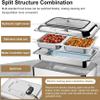 9L Commercial Food Warmer, Electric Chafing Dishes for Buffet, Buffet Servers and Warmers with Adjustable Temperature for Kitchen and Dining view 2