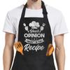 SANDJEST Your Opinion Wasn't In The Recipe Funny Aprons For Women Men Apron with Pockets BBQ Cooking Grilling Aprons For Chef Dad Husband Boyfriend Wife Mom Girlfriend view 1