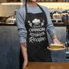 SANDJEST Your Opinion Wasn't In The Recipe Funny Aprons For Women Men Apron with Pockets BBQ Cooking Grilling Aprons For Chef Dad Husband Boyfriend Wife Mom Girlfriend view 3