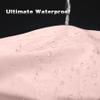 Titanker Waterproof Shower Curtain Liner Fabric, Blush Pink Shower Curtain Liner with Magnets, Cloth Shower Liner Soft, Lightweight, Machine Washable, 70 x 72 Inches view 3