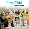 Oline Folding Chair, Indoor Outdoor Plastic Commercial Stackable Foldable Guest Chairs for Events Office Wedding Party Picnic Kitchen Dining, 350lb Capacity (Black, 2 Pack) view 2