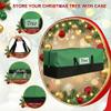 Christmas Tree Storage Bag - Fits Up 8 Ft Tall Artificial Trees - Heavy Duty Holiday Storage bag with Durable Reinforced Handles & Zipper & Transparent Pocket - 600D Oxford Container, Green view 4