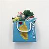 Corsica France Creative Map Gift Bag Refrigerator Magnet Travel Souvenir 3D Fridge Decoration Magnetic Sticker Craft Collection view 2