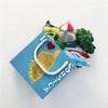 Corsica France Creative Map Gift Bag Refrigerator Magnet Travel Souvenir 3D Fridge Decoration Magnetic Sticker Craft Collection view 3