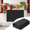 30"x30" Fireplace Cover, Magnetic Fireplace Blocker Blanket Stop Heat Loss view 1