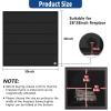30"x30" Fireplace Cover, Magnetic Fireplace Blocker Blanket Stop Heat Loss view 2