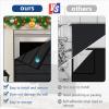 30"x30" Fireplace Cover, Magnetic Fireplace Blocker Blanket Stop Heat Loss view 3