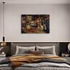 Pieter Brueghel the Younger(5)Wall Art Picture Modern Painting Print on Canvas Pictures for Bedroom Dining Room Kitchen Home Decoration Gift Canvas Prints for Wall Decor,Unframed,20x28in,50x70cm view 3