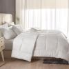 HYPREST Velvet Comforter King,3 Pcs Luxury Elegant Velvet Duvet,Ultra Soft White Bedding Comforter Sets view 2