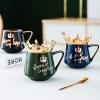 Arawat Queen of Everything Mug with Lid Crown Queen Elizabeth Mugs 12 oz Ceramic Cup Birthday Gifts for 20 30 40 50 60 70 80 90 Women Gift for Women Girls Mom Friend Valentine's Day Gifts for Women view 4