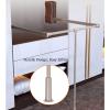 Adjustable Wardrobe Clothes Rail - Pull Down Hanger Bar, Steel Sliding Trouser Rack Rod, Pull-Down Clothes Organizer With Soft Slides, Easy Install Wardrobe Organizer, Fits Most Wardrobes ( Color : A view 4