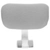 Homoyoyo Chair Office Headrest Universal Attachment: Office Chair Headrest Attachment Ergonomic Computer Head Pillow Neck Support for Plush Height Adjustable, White view 1