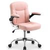 Office Chair Gaming Chair Computer Chair Home Office Chairs Pink Leather offce Chair with Wheels Swivels (Color : 3-Pack, Size : Light Grey) view 3