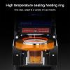 Fully Automatic 350W 90/95mm Cup Sealing Machine Electric Commercial Bubble Tea Milk Tea Sealing Machine Boba Maker (Color : White, Size : 1 view 4