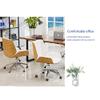 Office Chair Gaming Chair Computer Chair Adjustable Desk Executive Swivel Chair Home Office Furniutre Modern Computer Task Chair Bendwood Leather Armchair (Color : A) view 3