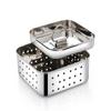 Crommie Stainless Steel Square Shape Paneer/Tofu/Cheese Maker Mould Machine Hard Presse Mold KIt For Paneer/Cheese Making (250ml) view 2