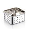 Crommie Stainless Steel Square Shape Paneer/Tofu/Cheese Maker Mould Machine Hard Presse Mold KIt For Paneer/Cheese Making (250ml) view 3