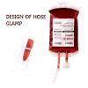 UNIMEIX 30 Pack Halloween Blood Bags for Drinks, Fake Blood Drink Pouches Reusable Juice Drink IV Bag for Vampire Party Theme Party Halloween Decoration view 4