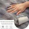 Sofa Slipcover Corner 3/2/1/4 Seater Sofa Cover, Non-Slip Sofa Cover, Luxury Rabbit Plush Sofa Covers, Super Soft Faux Fur Furniture Protector for Sectional Couch (Grey,70x90cm) view 4