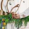 Jutom 2 Pcs,60 Inches Christmas Real Touch Norfolk Pine Garlands Artificial Greenery Faux Christmas Norfolk Pine Garlands for Holiday Seasonal Indoor Home Decor Mantle view 3