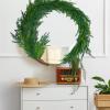 Jutom 2 Pcs,60 Inches Christmas Real Touch Norfolk Pine Garlands Artificial Greenery Faux Christmas Norfolk Pine Garlands for Holiday Seasonal Indoor Home Decor Mantle view 4