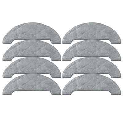 Replacement Main Side Brush Hepa Filter Dust Bag Mop Rag Cloth Compatible with Arnagar S8 Pro Robot Vacuum Cleaner Accessories (8 Mop)