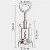 CAFFIA Multifunctional Wine Bottle Opener, Wine Corkscrew for all Cork Stoppered and Beer Cap Bottles, Used in Kitchen Chateau Restaurant Bars for Wine Enthusiast and Waiters view 2