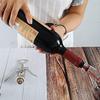 CAFFIA Multifunctional Wine Bottle Opener, Wine Corkscrew for all Cork Stoppered and Beer Cap Bottles, Used in Kitchen Chateau Restaurant Bars for Wine Enthusiast and Waiters view 4
