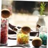 UPKOCH Sealed Storage Jars Glass Canisters for Coffee Tea Sugar Salt Food Storage Container Set view 4